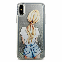 Чехол iPhone XS Max Life Style Back side