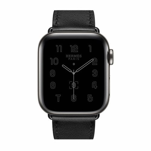 Apple Watch Hermès S6 40mm (Cellular) Space Black Stainless Steel Case / Noir Single Tour в рассрочку без первоначального взноса и переплат