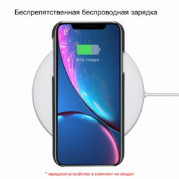 Чехол iPhone XR Pitaka MagEZ Case Черно-Серый (шахматное плетение)/Кевлар (арамид)