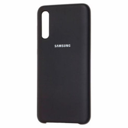 Чехол Samsung A30S/A50 Silicone Cover Black
