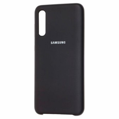 Чехол Samsung A30S/A50 Silicone Cover Black в рассрочку без первоначального взноса и переплат