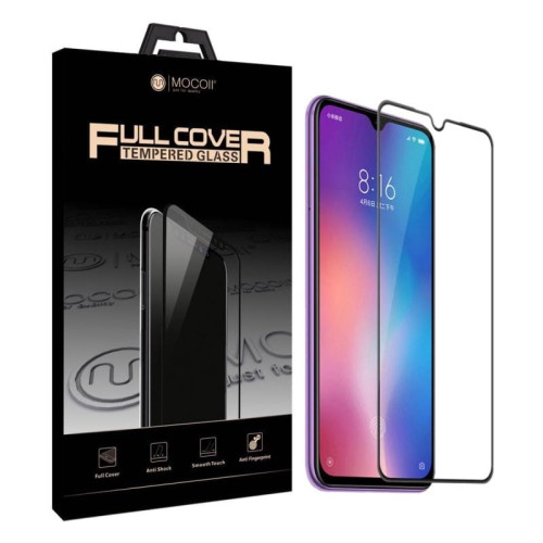 Защитное стекло 3D MOCOll Black Diamond для Xiaomi Mi 9 SE Черное в рассрочку без первоначального взноса и переплат