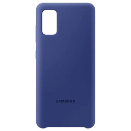 Чехол Samsung A41 Silicone Cover Blue