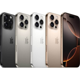 Смартфон Apple iPhone 16 Pro 1TB титановый чёрный
